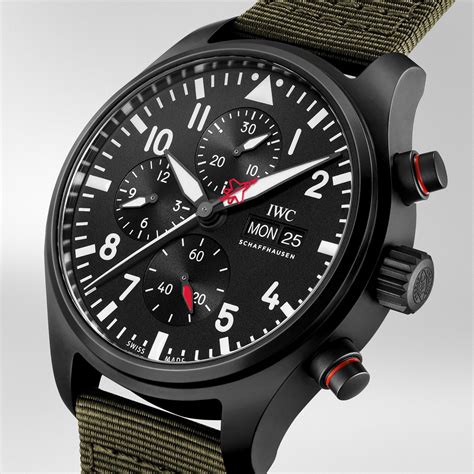 iwc pilot's watches sfti|iwc pilot chronograph top gun edition.